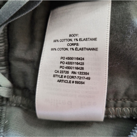 Wilfred Free Aritzia Karmen Corduroy Mini Skirt In Olive Button Up Size 6 - Picture 7 of 7